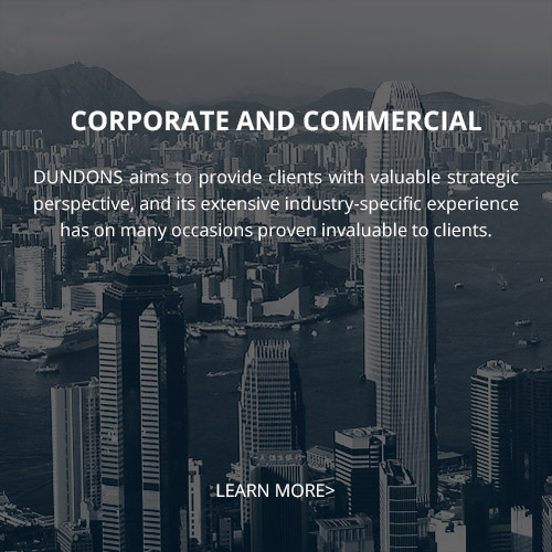 CORPORATE AND COMMERCIAL